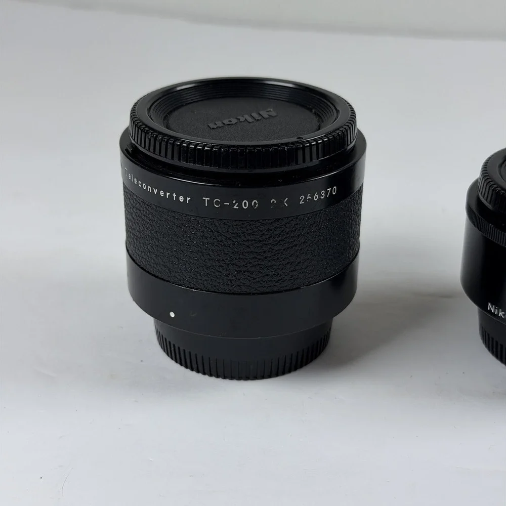 Nikon TC-200 2x Teleconverter & PK-13‎ 27.5mm Extension Tube Lot B-15